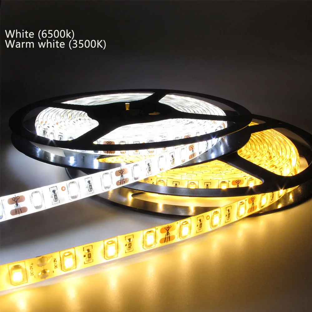 Светодиодная лента 12 в пост. Тока 5730 SMD 60 светодиодов/м 5 м/лот IP65