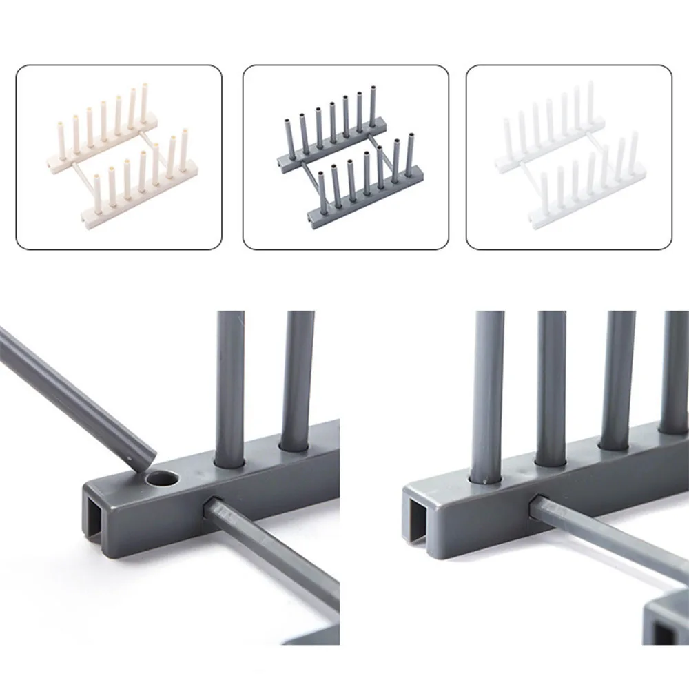 Кухонная тарелка, тарелка, чаша, стеллаж для хранения чашек, органайзер, пластиковый держатель для крышки горшка, сушилка, держатель, кухонная посуда, аксессуары