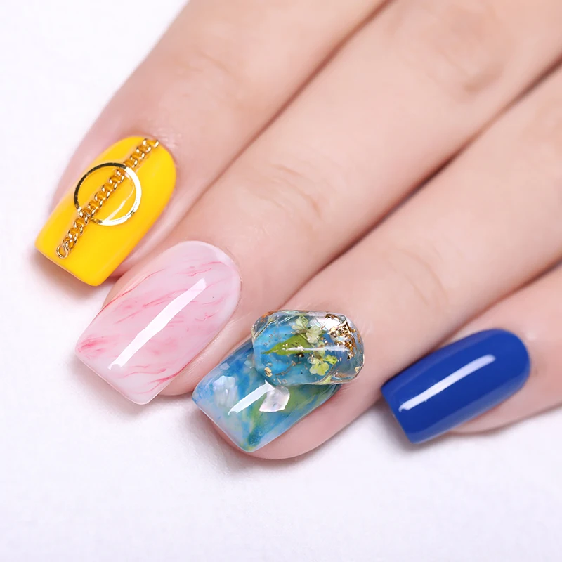 BORN PRETTY Crystal Transparent Nail UV Gel 5ml Clear Nail Rhinestones Adhesive Glue 3D Effect Manicure Nail Art Tools