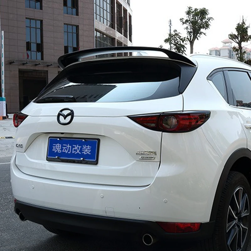 Car shape ABS plastic color rear trunk cover lip spoiler for Mazda CX-5 CX5 2017 2018 | Автомобили и мотоциклы