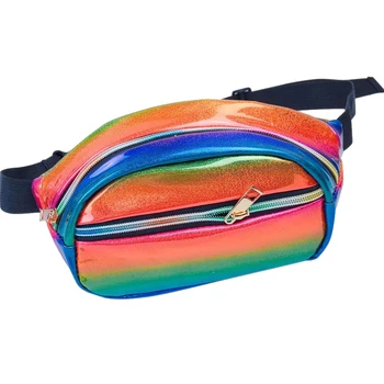 

Packs for Women Holographic Waist Bag for Party Traveling Outdoor Sports