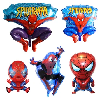 

50 Pcs/Bag Spider-man Home coming Balloon Spiderman Kids Birthday Party Balloons Globos Decorations Supplies Photo Backdrop Prop