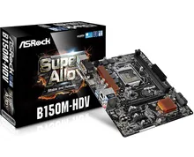 new original motherboard for ASRock B150M HDV LGA1151 all solid DDR4