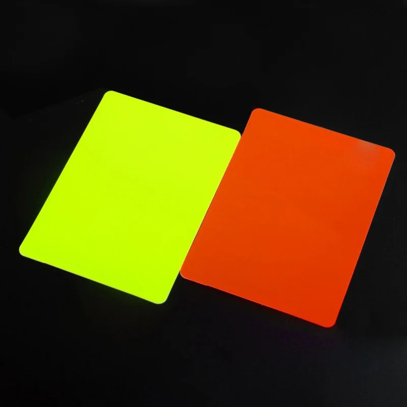 Футбольный рефери красный желтый карточный карандаш спортивный блокнот персональный Спорт футбольный матч лист набор блокнот футбольные