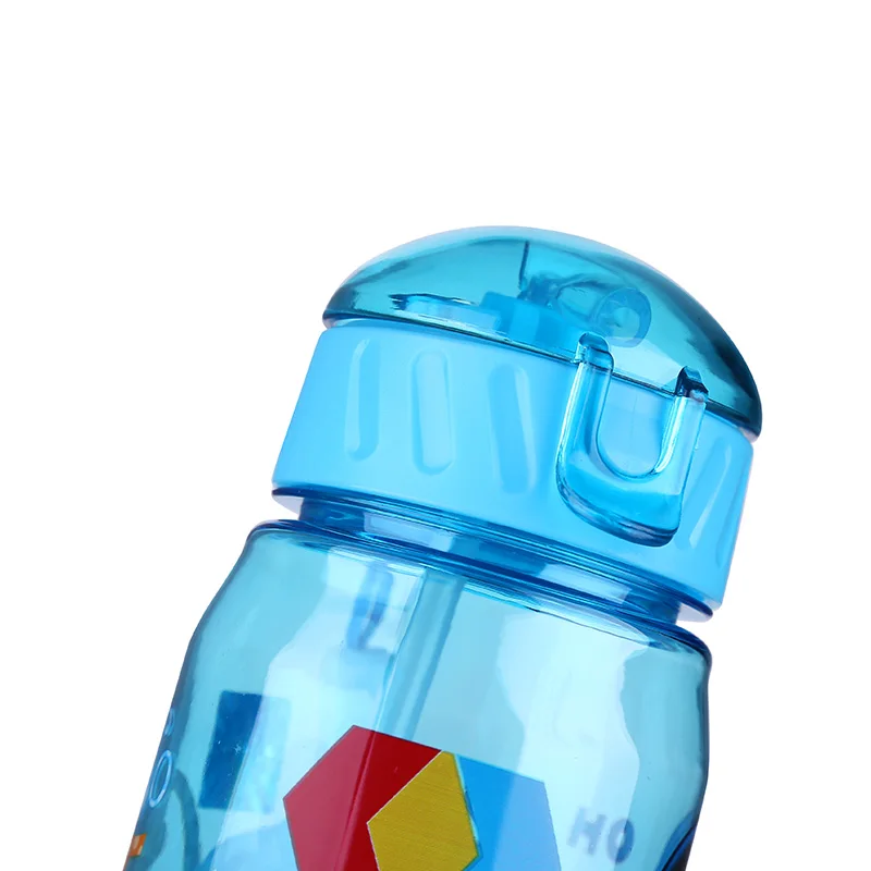 Disney Kids Cups Baby Water feeding Bottle With straw taza Cartoon Minnie Mickey Lovely Cup My Sport Bottles 400ML Hiking