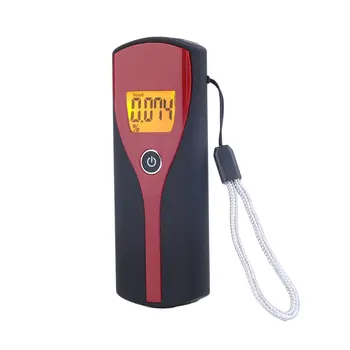 

Professional Digital Display Alcohol Breath Tester Breathalyzer Analyzer Detector Test Keychain Breathalyzer Device LCD Screen