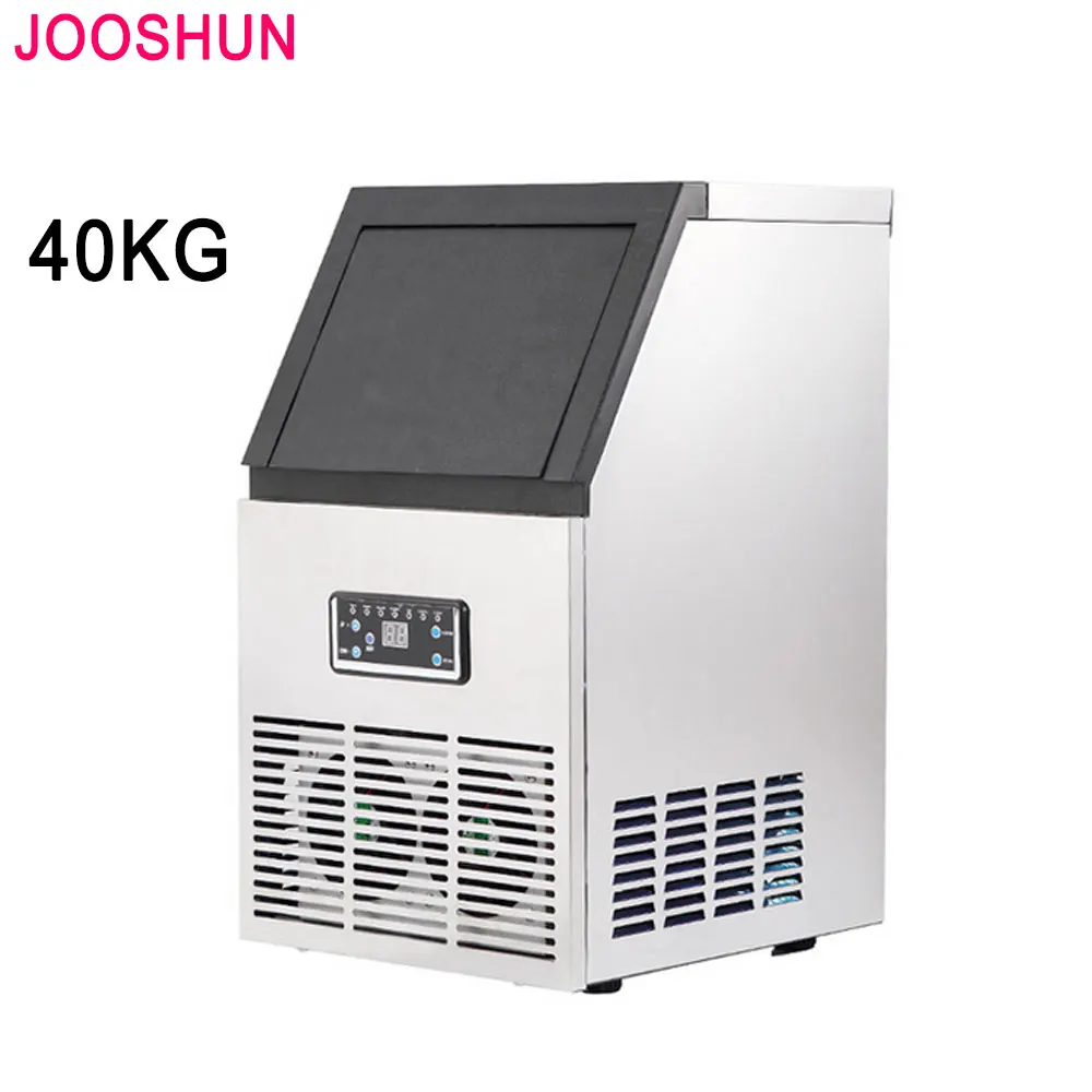 

Commercial Ice maker 40kg Ice making machine restaurant 13.5kg storage Cube Ice maker for Bubble tea shop/Coffee/Cocktail Bar