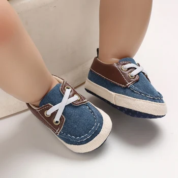 

Infant Shoes Cute Baby Boys Breathable Anti-Slip Shoes Sneakers Soft Soled Walking Shoes