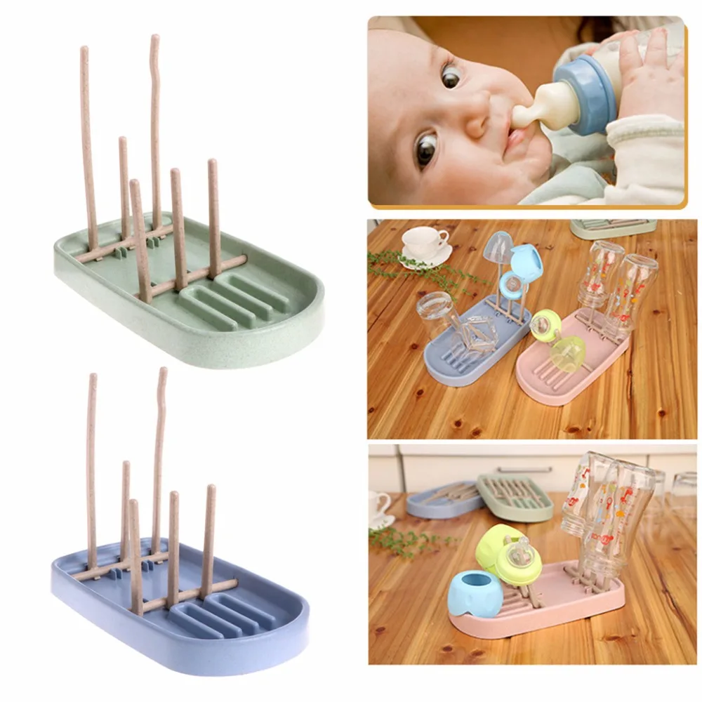 Foldable Baby Infant Feeding Bottle Cup Rack Drying Storage Drainer