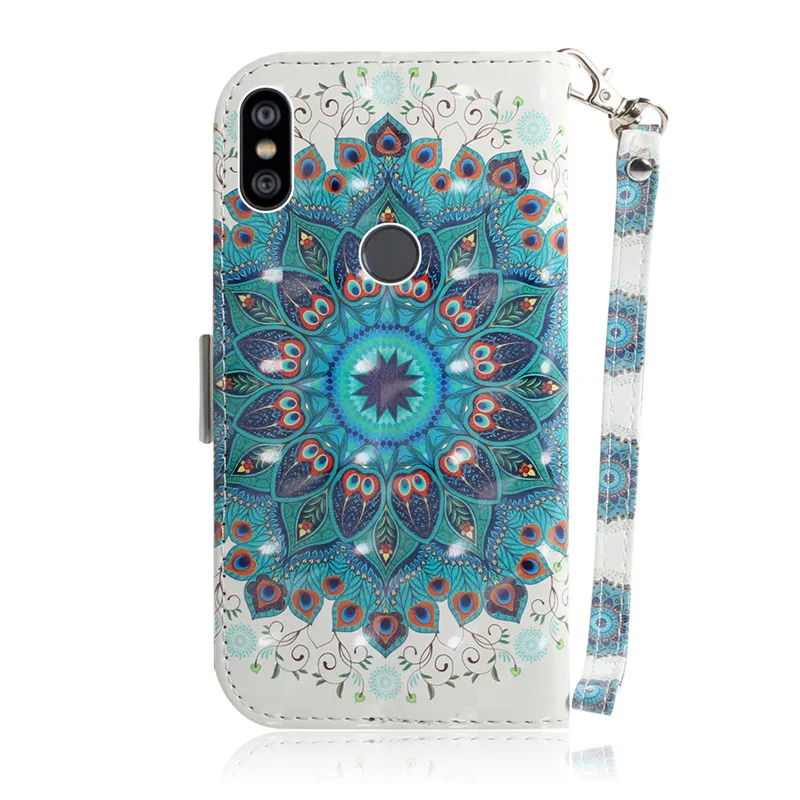 Кожаный флип кейс FLYKYLIN для Fundas xiaomi Redmi Note 6 Pro чехол с 3D магнитной подставкой чехлы