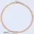 585 Rose Gold Curb Snail Foxtail Venetian Link Chains Bracelets for Women & Men 14