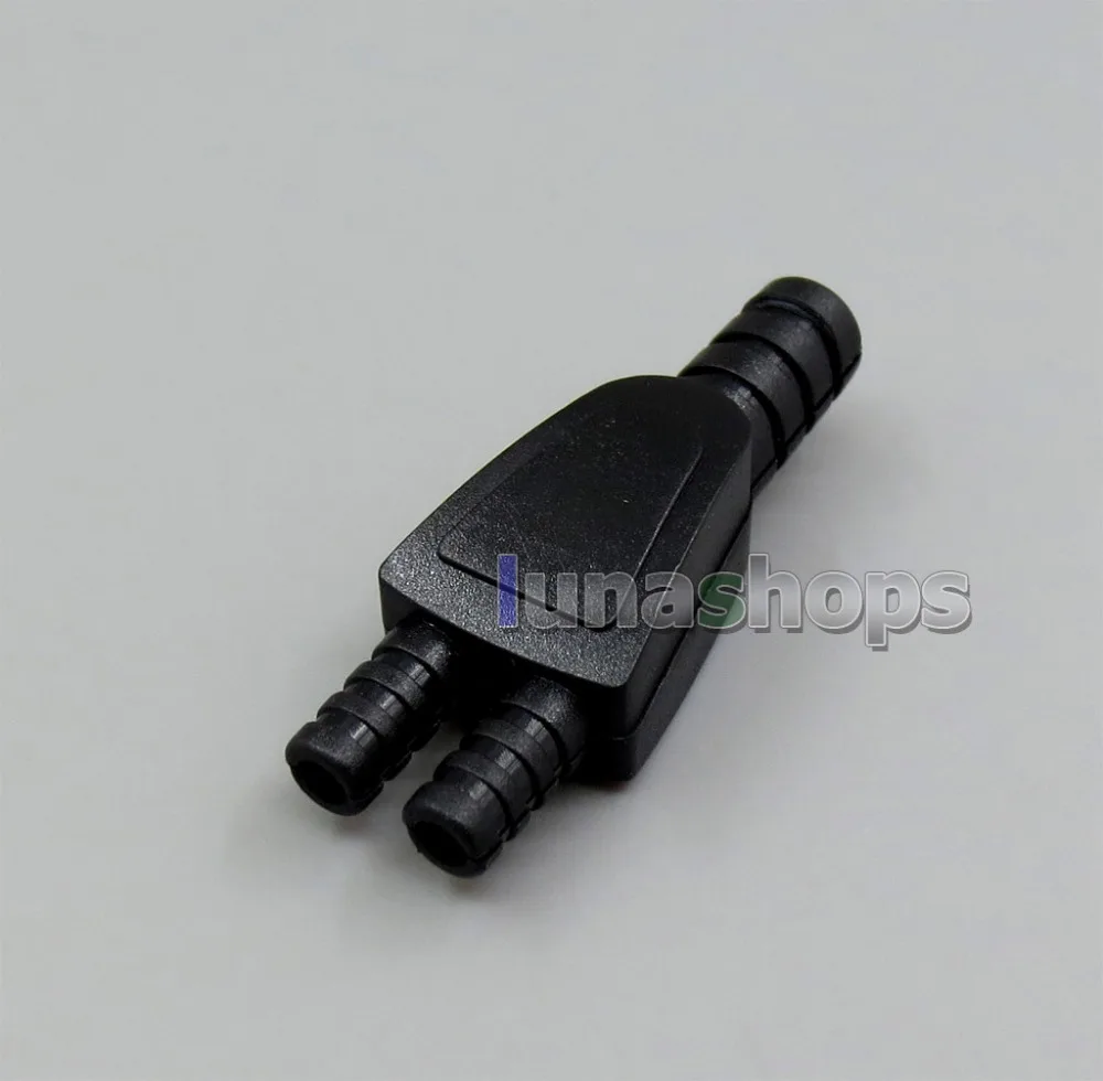 LN006006 Full PC Headphone Cable Audio Y Splitter Adapter For JH24 Rosie DIY Custom Cable Dia 4mm 2mm