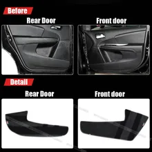 4 шт. тканевая дверца защитные подстилки анти-кик декоративные колодки для Fiat Freemon 2012-2013