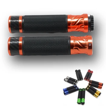 

Motorcycle Aluminum handlebar grips Hand Grips hollow handlebar For HONDA YAMAHA ZX-6 ZZR600 ZXR400 Z750S YZF R1 R3 r6 TMAX 500