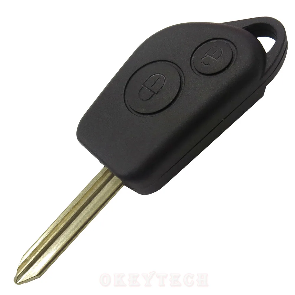 Чехол для автомобильного ключа с 2 кнопками OkeyTech Citroen Elysee Saxo Xsara Picasso Berlingo C2 C3 C4|case