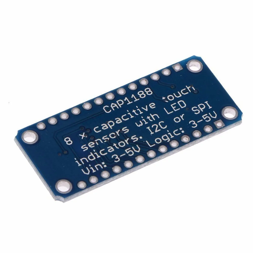 CAP1188 8 Key Capacitive Touch Sensor Module SPI I2C Captouch LED For Arduino 
