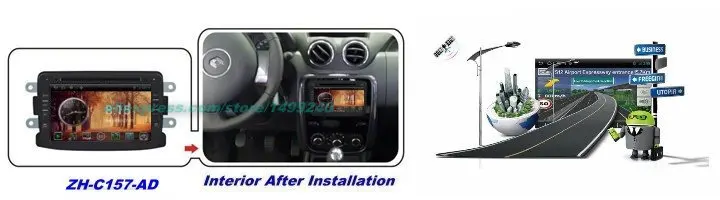 Cheap Liandlee 2 din Car Android For Dacia Duster 2010~2015 GPS Navi Navigation Radio TV CD DVD Player Audio Video Stereo OBD2 2