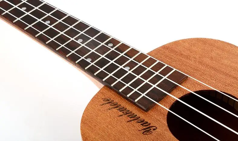 Высокое качество 21 23 26 дюймов 4 струны Sapele Ukulele палисандр музыкальный инструмент Гавайская мини гитара акустическая ukelele UK2303