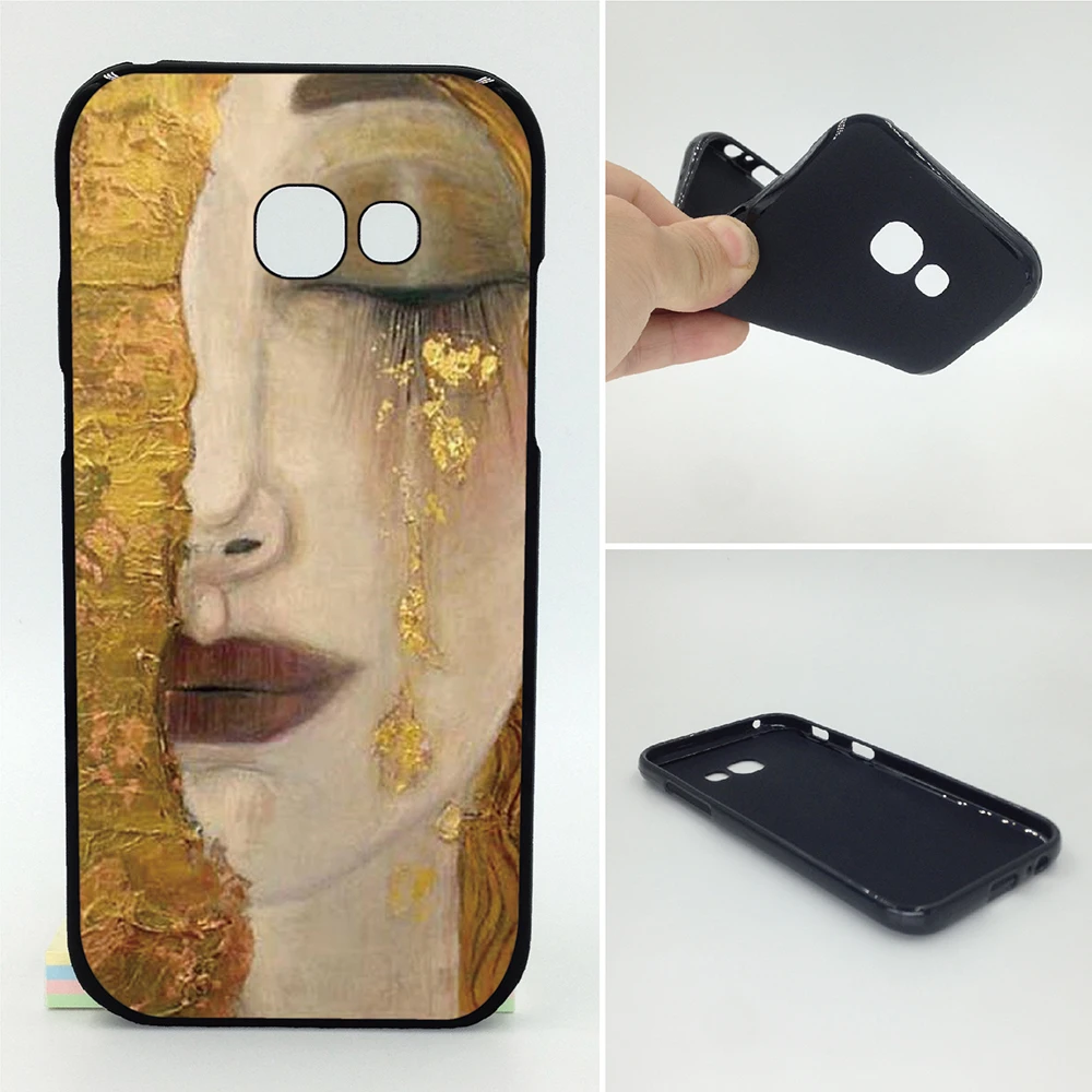 Для Samsung Galaxy 2017 A5 A520 чехол для телефона Густав Климт золотые слезы масла рисунком