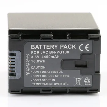 

LANFULANG BN-VG138 Lithium Replacement Battery for JVC Everio BN-VG138E BN-VG138EU GZ-HD500 GZ-HM550 GZ-EX355 GZ-EX215 GZ-EX315