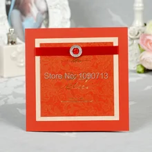 40 X высококачественные красные свадебные приглашения персонализированные и индивидуальные печать свадебные приглашения карты