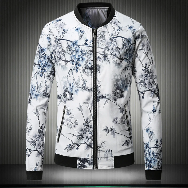 Jacket Men Autumn Long Sleeve Zipper Outerwear /& Coats Fashion,A,M,China