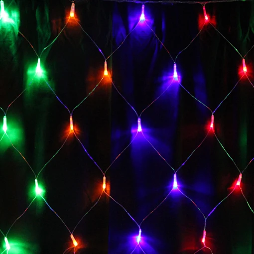 christmas net lights 6m x 4m