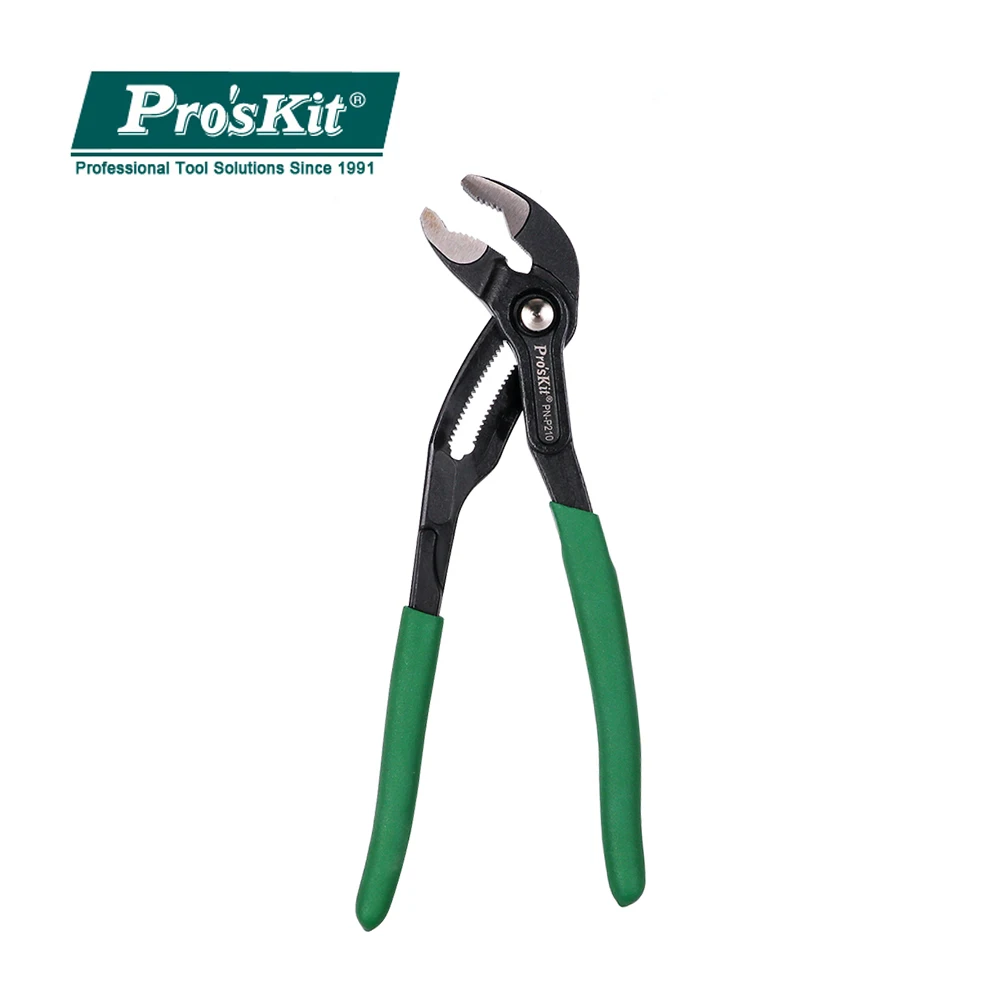 Pro'sKit PN-P210 Water Pump Pliers 2-Piece Multifunctional Plier Quick-Release Straight Jaw Groove Joint Pliers Plumbing Pliers Pro'sKit PN-P210 Water Pump Pliers 2-Piece Multifunctional Plier Quick-Release Straight Jaw Groove Joint Pliers Plumbing Pliers