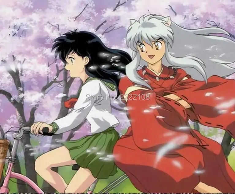 2058 6 De Réductionanime Inuyasha Higurashi Kagome Cosplay Costumes Filles Uniforme Scolaire Ensemble Entier Haut Jupe écharpe Femmes Robe