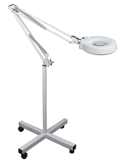 Wholesale Floor Lamp Stand White Optical Glass Lens Led