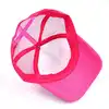 WZCX 2019 New Fashion BRIDE TEAM Letter Casual Hollow Baseball Cap Tide Mesh Adjustable Unisex Summer Hat Adult Cap 4