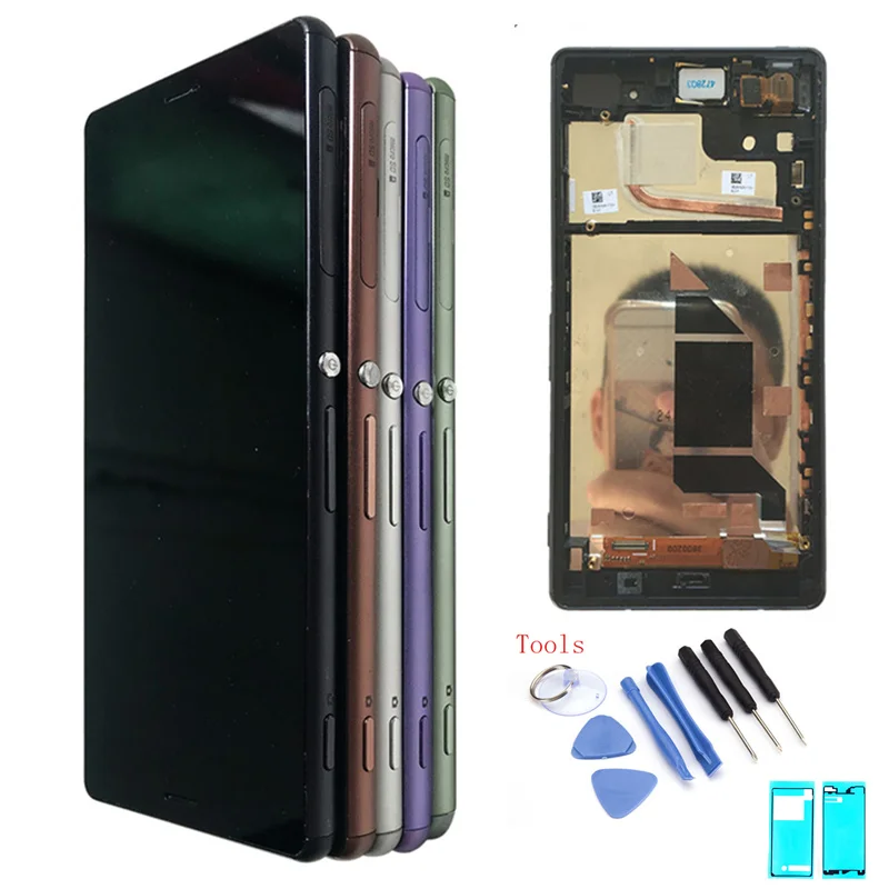 

5.2'' LCD For SONY Xperia Z3 Display Touch Screen D6603 D6683 D6653 Replacement LCD with frame for SONY Z3 LCD Dual D6633 D6616