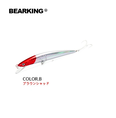 Популярная модель 2017 воблеры для рыбной ловли Bearking M31 11 см 18 г 5 шт./лот приманка