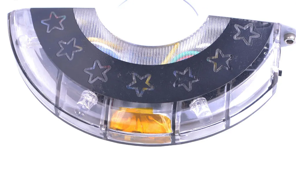 Neue Marke Voll Farbe Lade APP Intelligente Fernbedienung Blume Trommel Licht PC ABS 7 Farbe LEDs Helle Dazzling # JX