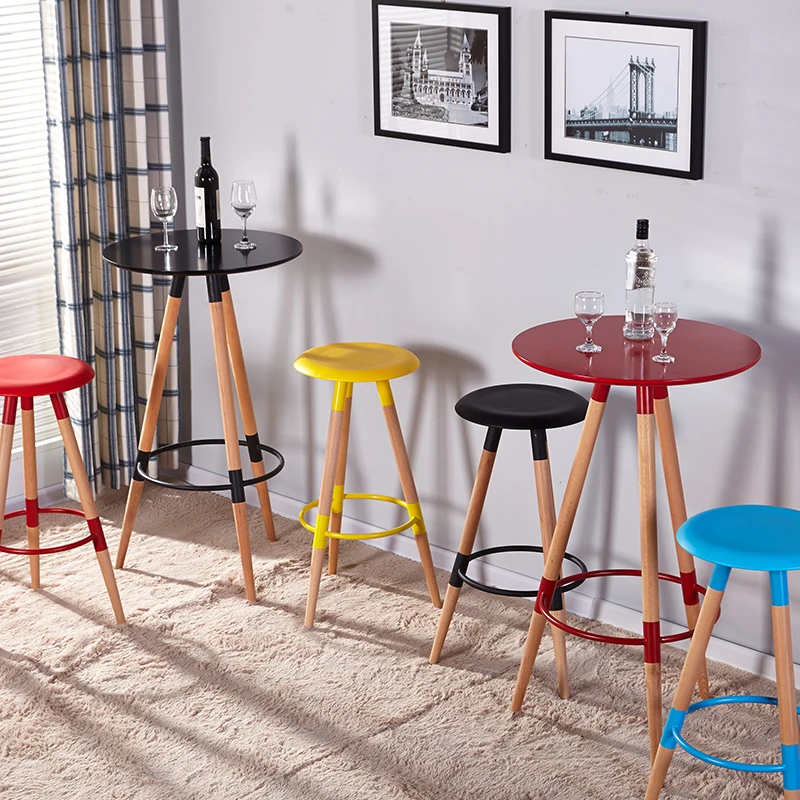 Furniture,A bar table,High table stage desk, contracted and contemporary negotiation table