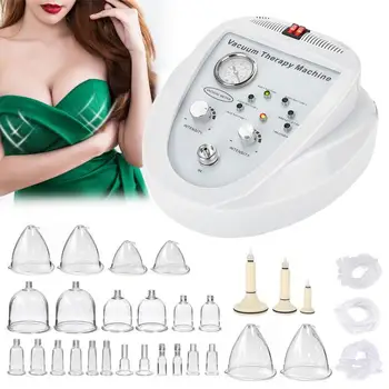 

Specialty Vacuum Treatment Machine For Slimming Lymphatic Drainage, Breast Chest Massager Enlargement Enhancement & Butt Lifting
