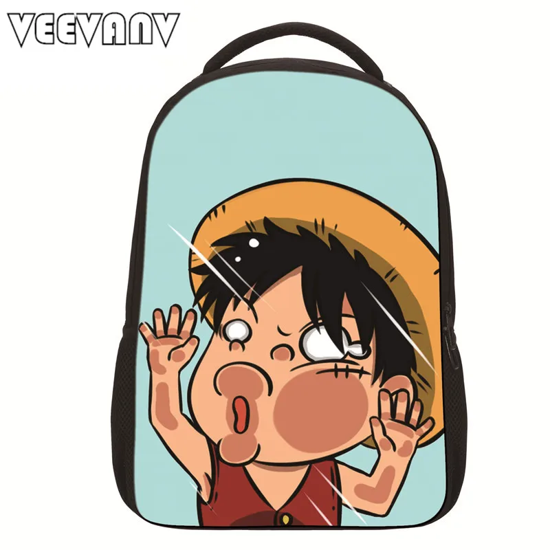 2017 VEEVANV Anime One Piece Backpacks Cute Tony Chopper School Bag