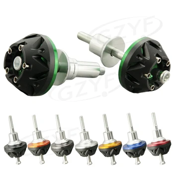 

GSR600 GSR400 Motorcycle Frame Sliders Crash Pads Protector Guard CNC Aluminum For Suzuki GSR 600 400 2006-2007 2008 2009 2010