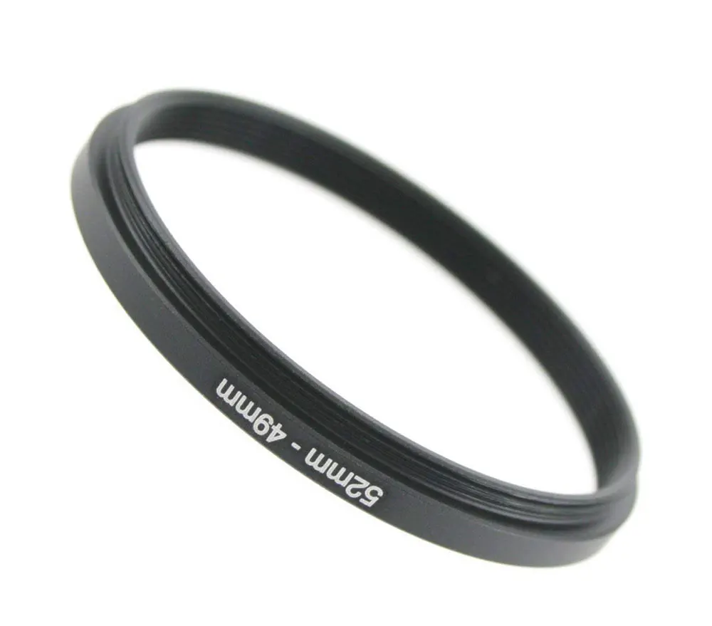 8psc 82-49mm Lens Step Up Down Ring Filter Adapter Set 82 77 72 67 62 58 55 52 49 37mm (5)