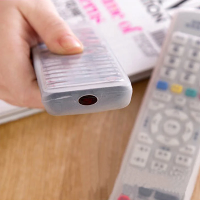 Case On The TV Air Conditioning Cloth Remote Control Cover Case Protector Cover Waterproof Proof Dust Storage Bag Organization