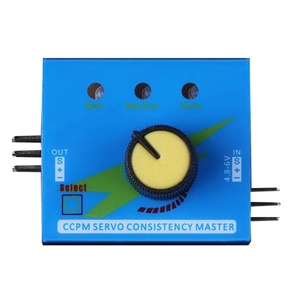 

Multi Servo Tester Aircraft Model Motor 3CH ECS Speed Consistency Master Controller Power CCPM Meter