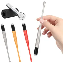 Бренд фирма atomus 1 шт. Перманентный микроблейдинг макияж бровей Тату ручка-держатель игл карандаш тату инструмент Аксессуары для татуировки