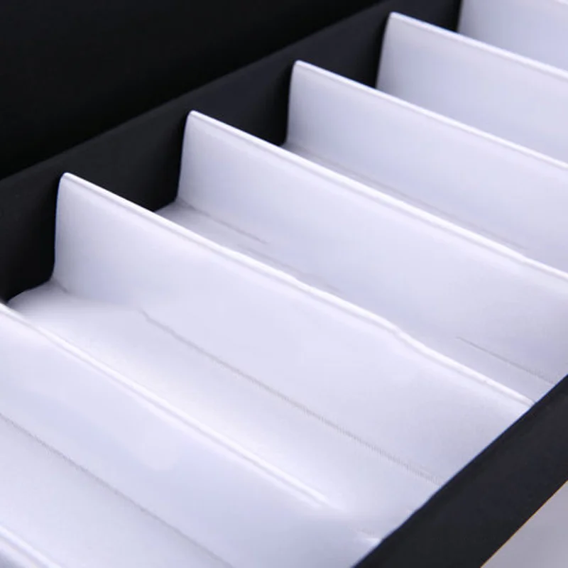 Eco-Friendly 8 Slot Travel Porable Multifunctional Eyeglass Sunglasses Glasses Storage Convenient Display Case Box Holder Black