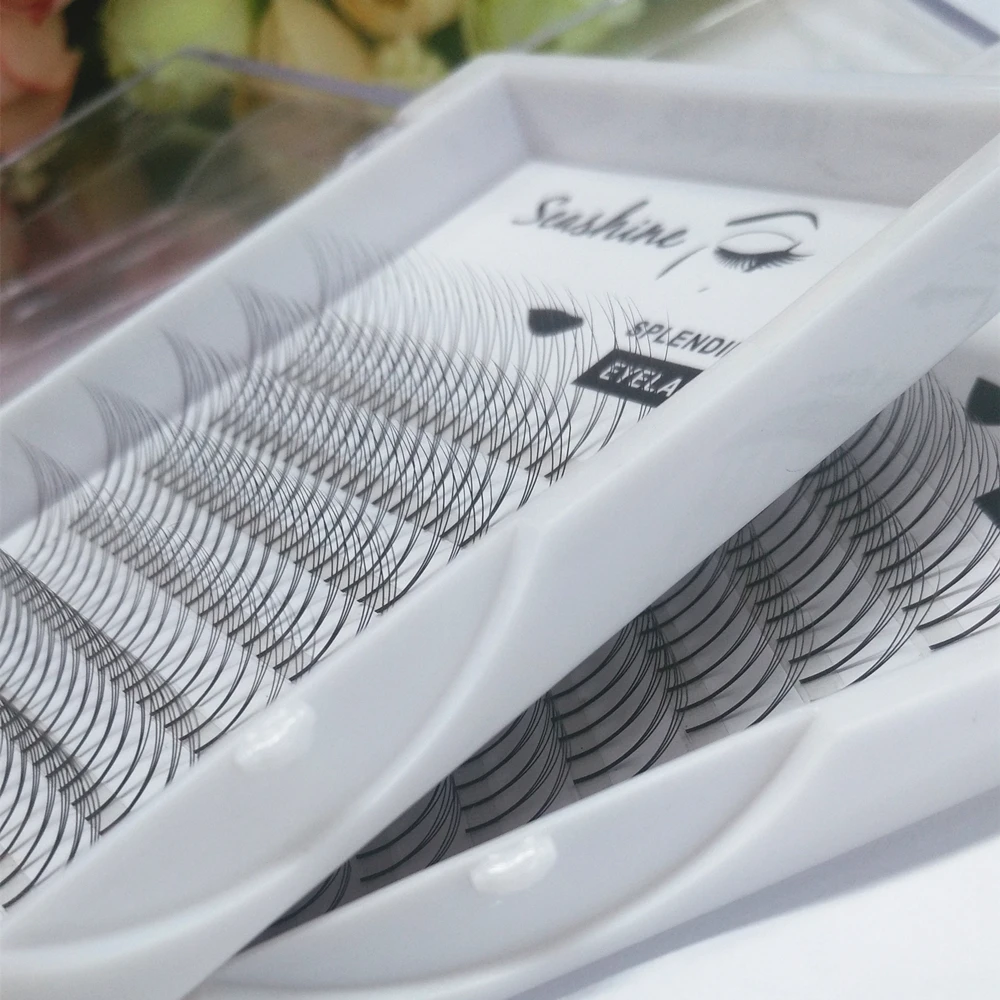 Tesoura de Maquiagem sul coreano seda extensão do Modelo Número : 3d Volume Lash 021