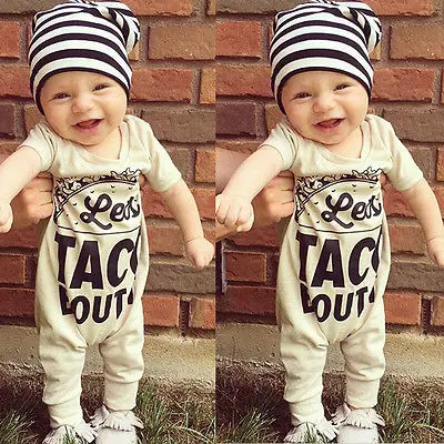 

Toddler Kids Baby Boy Girl Warm Infant Jumpsuit Romper Cotton Clothes 0-18Months