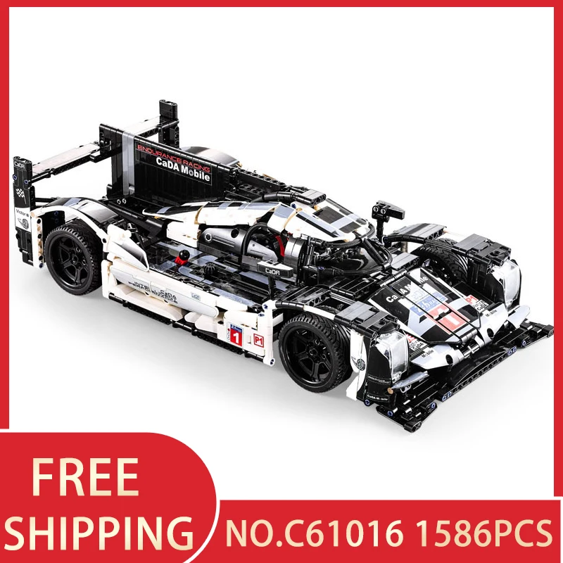 

MOULD KING C61016 Super Sport F1 919 Racing Car Model Building Blocks Legoing Technic City Toys Children Birthday Gift Bricks