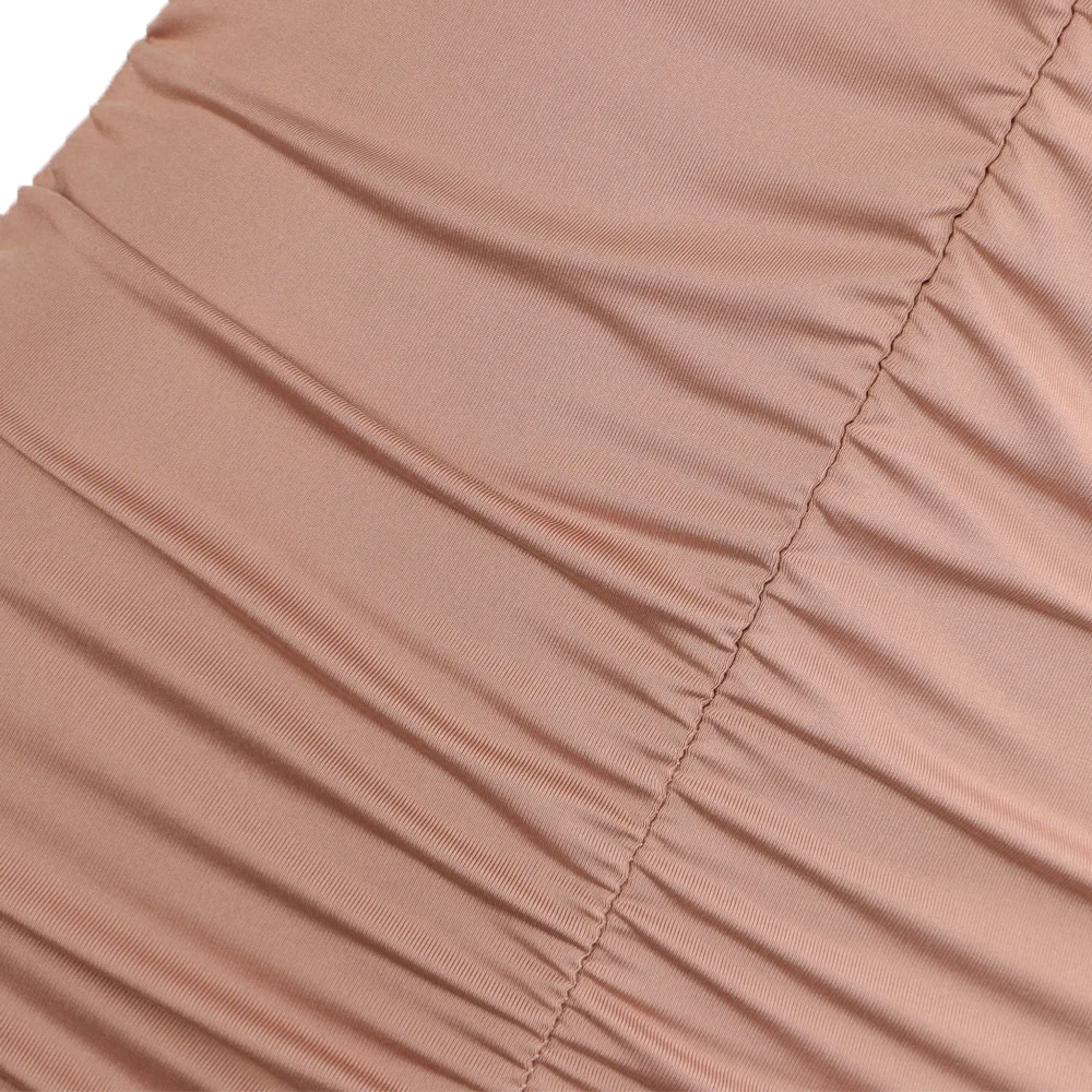 Echoine сексуальное асимметричное складное длинное облегающее платье с открытыми плечами без рукавов вязаное платье с открытыми плечами летнее платье для женщин