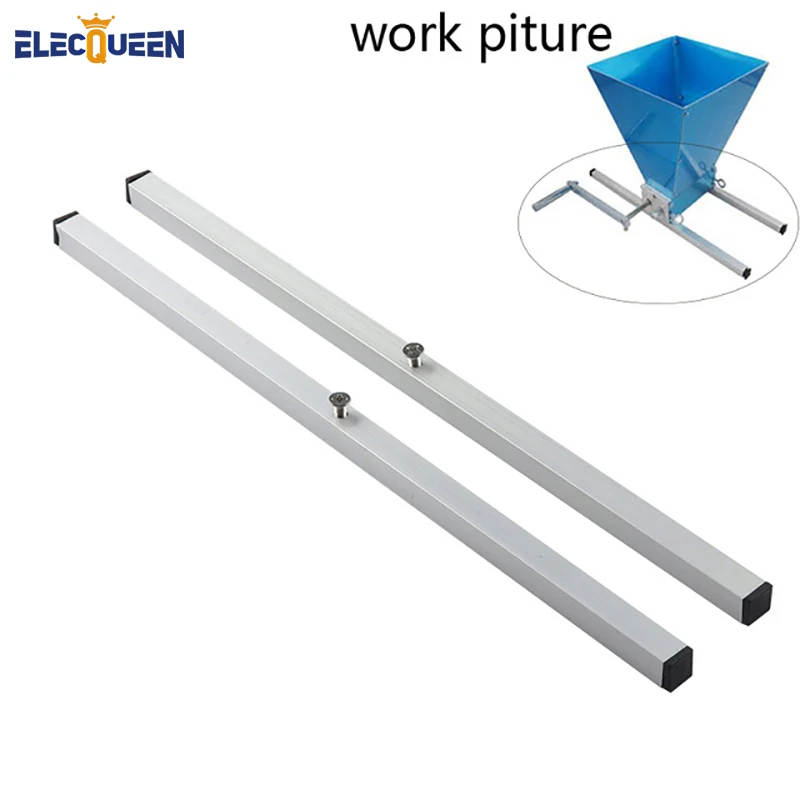 

2019 Newest Aluminium Base for Stainless 2 rollers Malt Mill Grain Mill Grain Crusher With 2 Pcs M6 Screw