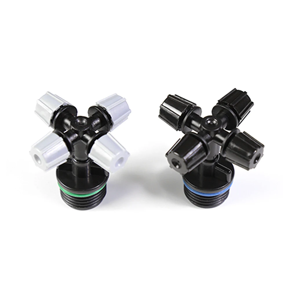 

Atomization Nozzle Water Sprayer Humidifier Nozzle DN15 Spray Cooling With 4 Outlet Sprinklers Garden Sprinkler Irrigation