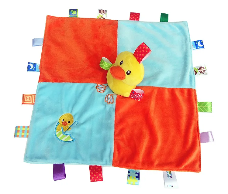 Детское полотенце для рук 34*34 см, купальные полотенца для детей, детское одеяло с биркой безопасности для новорожденных, цветное теплое